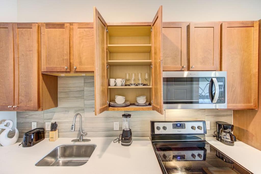 休斯敦Trendy Downtown 1Bd/Freeparking/Wi-Fi/Pool公寓 外观 照片